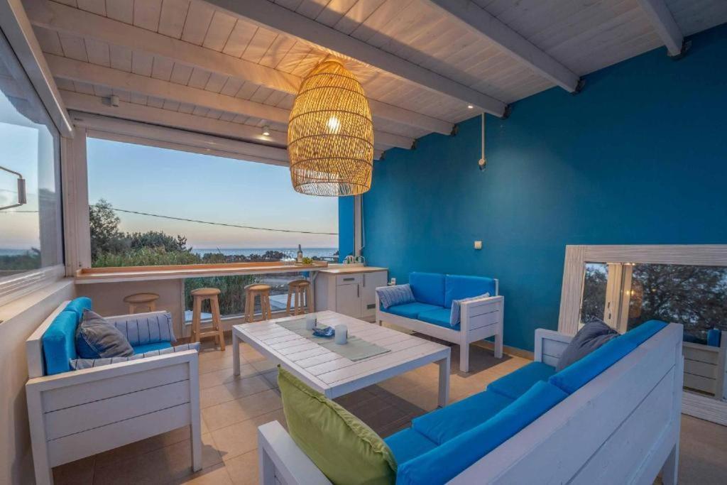 Seabreeze Villa - With Jacuzzi & Heated Pool Mastichari  Eksteriør bilde