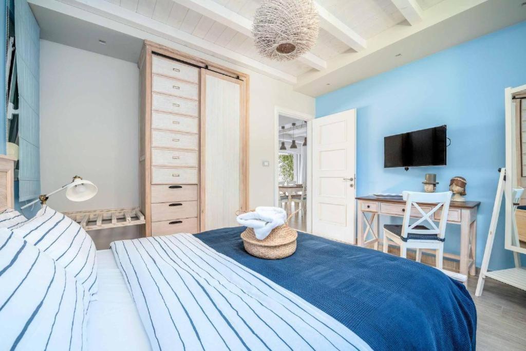Seabreeze Villa - With Jacuzzi & Heated Pool Mastichari  Eksteriør bilde