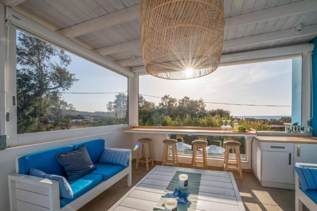 Seabreeze Villa - With Jacuzzi & Heated Pool Mastichari  Eksteriør bilde